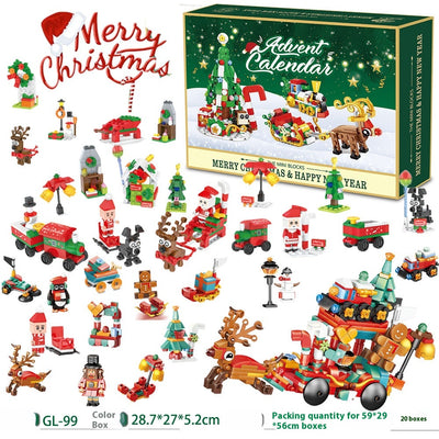Bloques de Construcción Árbol de Navidad en Caja Sorpresa - Image 31