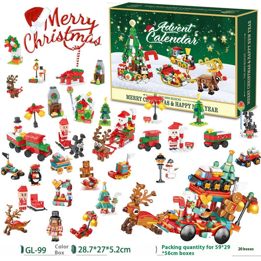 Bloques de Construcción Árbol de Navidad en Caja Sorpresa - Image 31