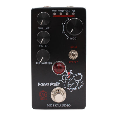 Pedal de Distorsión KING RAT - Efecto Guitarra Profesional de Alto Impacto - Image 14