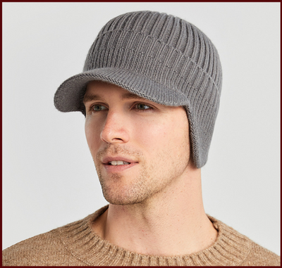 Gorro Tejido de Abrigo para Otoño e Invierno - Protección de Oídos - Image 19