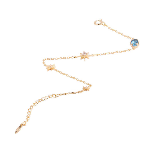 Pulsera Topacio Azul Cielo Estrellado para Mujer - Image 5