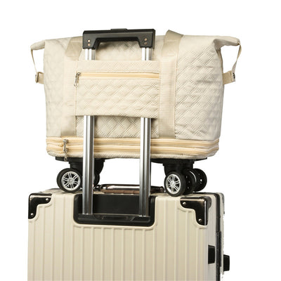 Bolsa de Viaje Multiusos con Ruedas y Separación Seco-Húmedo - Image 3