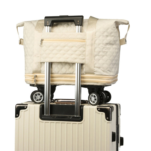 Bolsa de Viaje Multiusos con Ruedas y Separación Seco-Húmedo - Image 3
