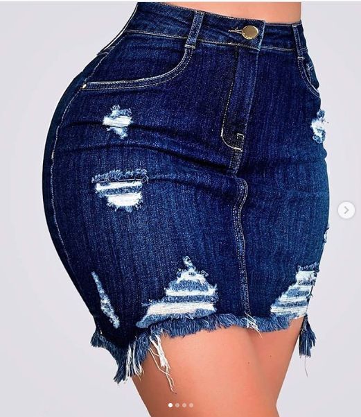 Falda Cadera Rota Estilo Hipster Sexy Casual - Image 3