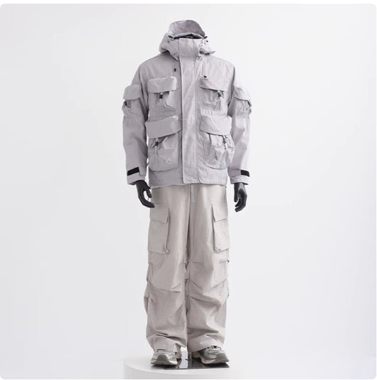 Chaqueta Táctica con Capucha Unisex para Hombre y Mujer - Image 2