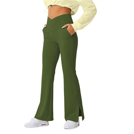 Pantalones Flare Cintura Alta Elásticos para Mujer - Image 13