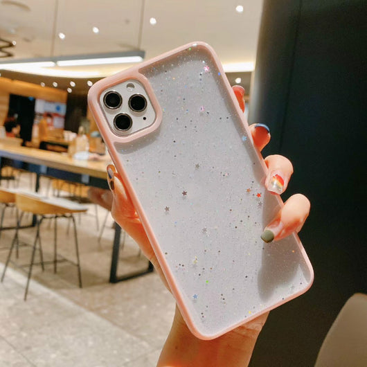 Funda Celular Acrílica con Estrellas Brillantes y Epoxi - Image 5