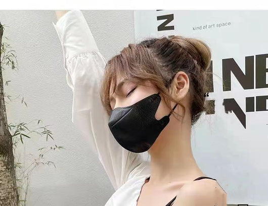 A grid of duckbill 3D masks in various colors including white, black, gray, orange, teal, purple, pink, and blue. - Image 11
