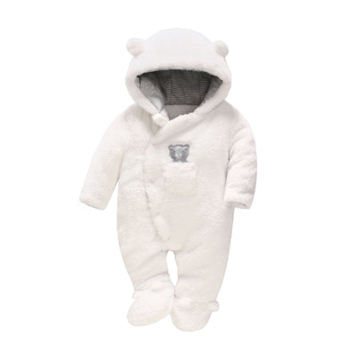 Pijama Térmico de Algodón para Bebé Recién Nacido - Enterizo Acolchado - Image 12