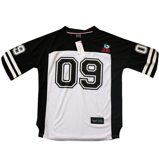 Playera Deportiva Hombre Cuello Redondo Malla Transpirable Impresión Secado Rápido - Image 9