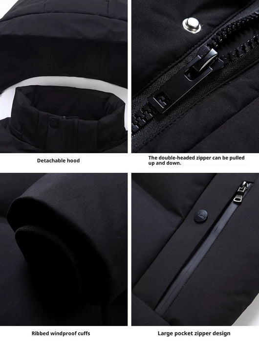 Abrigo de Invierno Ejecutivo para Hombre - Corte Moderno - Image 15