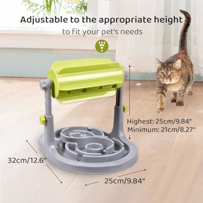 Comedero Interactivo Puzzle para Perros y Gatos - Dispensador de Alimento Lento con Entrenamiento IQ - Image 6