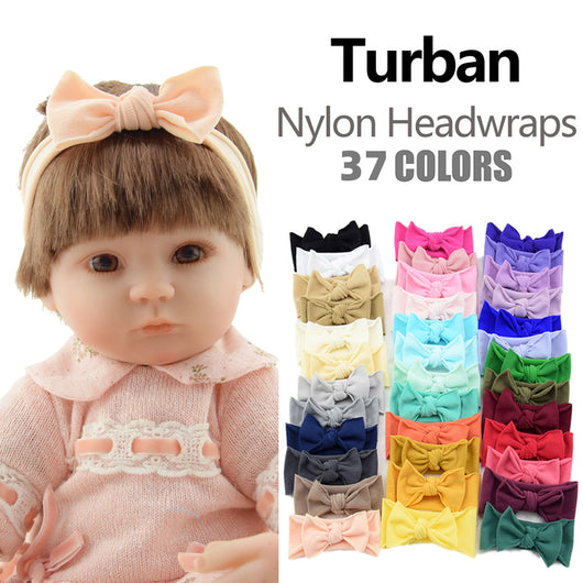 Diadema Anudada para Bebé en Colores Sólidos - Image 32