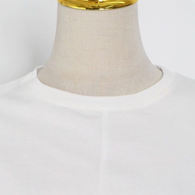 Blusa Casual de Cuello Redondo con Tirantes Irregulares - Image 19