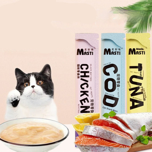 Snacks Nutritivos de Bacalao para Gatos - Hidratación y Vitalidad