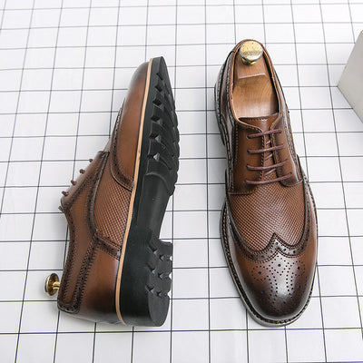 Zapatos de Cuero Formal para Hombre - Elegancia Profesional - Image 8