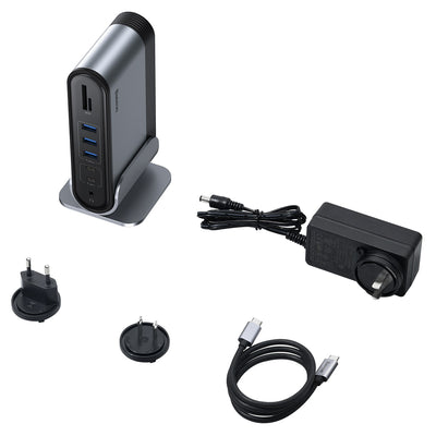 Hub Adaptador USB-C Multifuncional con 4 Pantallas - Image 6