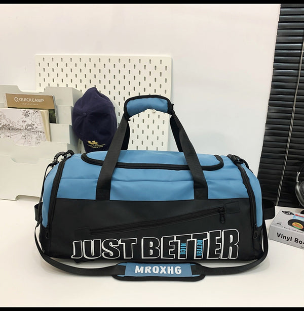 Bolsa de Deporte y Viaje Unisex de Gran Capacidad con Separación Seco/Húmedo