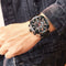 Reloj de Cuarzo Impermeable con Esfera Grande y Luz Nocturna