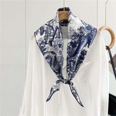Pañuelo de Seda Twill Lujo Ligero para Mujer - Image 3