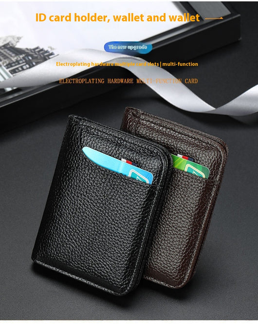 Cartera Ejecutiva de Cuero para Tarjetas Bancarias - Image 8
