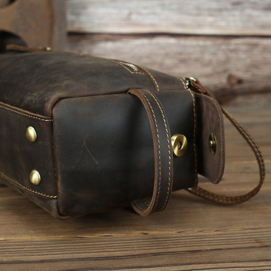Bolso de Cuero para Mujer Gran Capacidad Piel de Caballo - Image 4