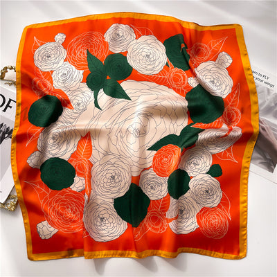 Pañoleta Estampada Efecto Seda - Accesorio Versátil para Mujer - Image 9
