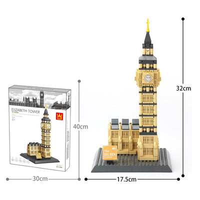 Bloques de Construcción Arquitectura Mundial - Edificios Miniatura de Precisión - Image 9
