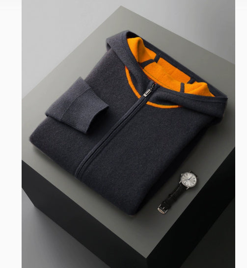 Traje Casual Holgado con Capucha y Corte Entallado para Hombre - Image 17