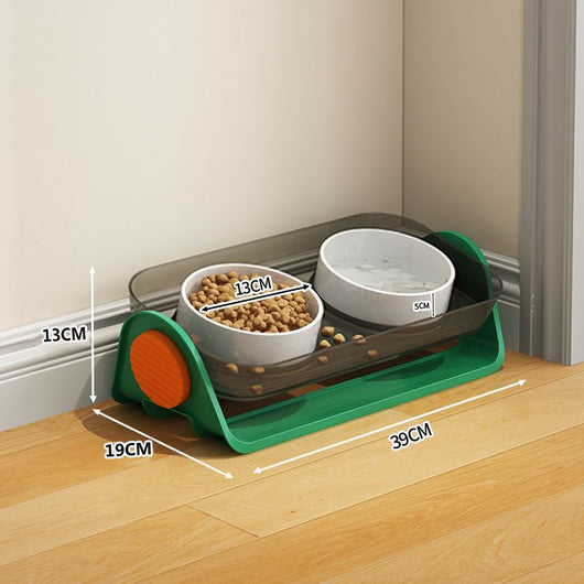 Comedero y Bebedero Elevado para Gatos con Tallo de Cerámica - Image 14