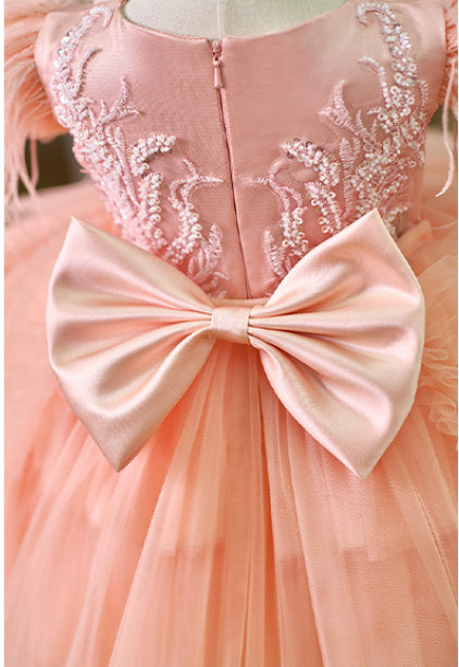 Vestido Infantil de Moda con Volantes Elegantes - Image 7
