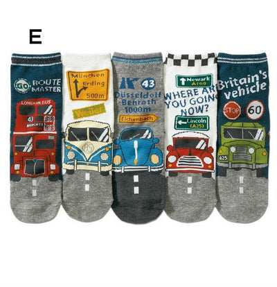 Calcetines Infantiles con Estampado de Autos - Image 8