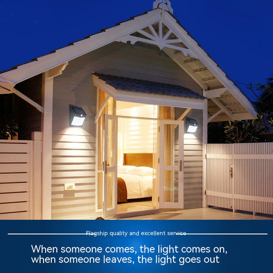 Lámpara Solar LED 200 para Exterior - Iluminación Inteligente de Patio