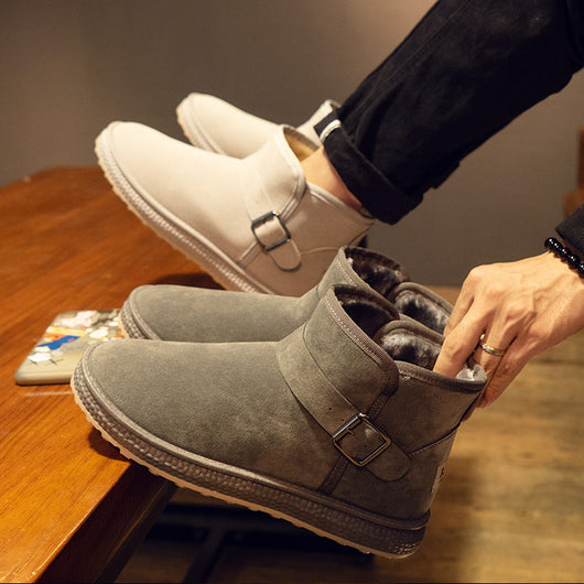Botas de Nieve para Hombre con Forro de Piel y Suela Antideslizante - Image 6