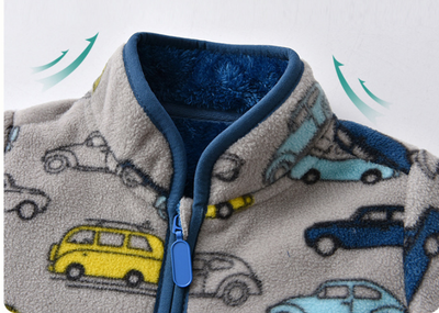 Chaqueta Polar Infantil con Diseño Cartoon - Image 8