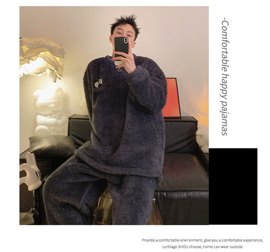 Pijama Térmico de Franela para Hombre - Conjunto Invierno Cálido y Confortable - Image 16