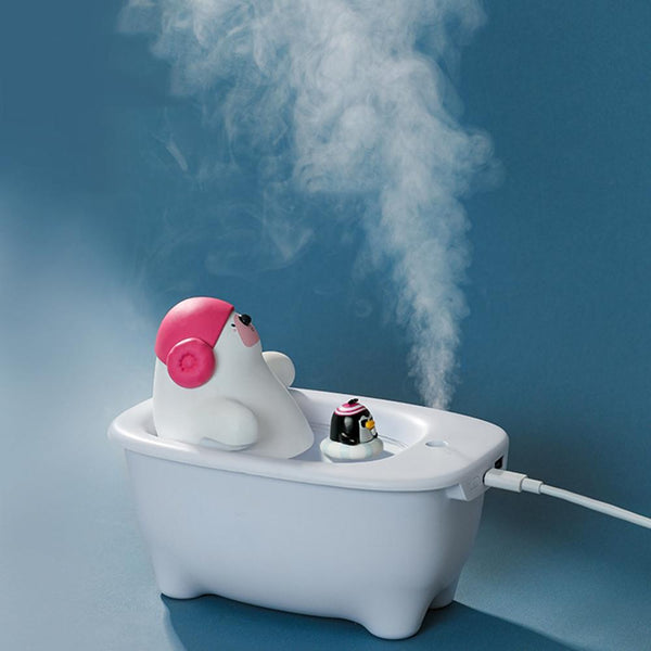 Humidificador Aromático USB con Difusor de Niebla y Purificador de Aire
