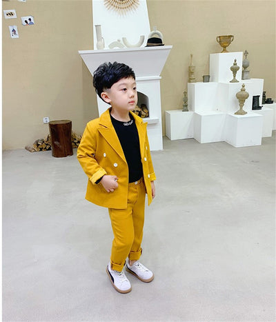 Traje Elegante para Niños - Diseño Minimalista Pasarela - Image 18