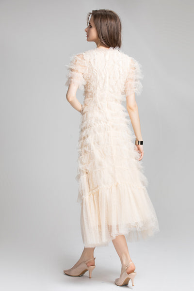Vestido de Malla Celebridad Atrevido - Image 13