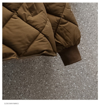 Chaqueta Corta Acolchada para Mujer Estilo Coreano Ligera - Image 16