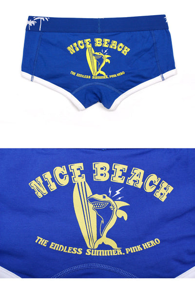 Bóxer Plano Hombre Estampado Playa Verano - Serie Holiday Cartoon - Image 18