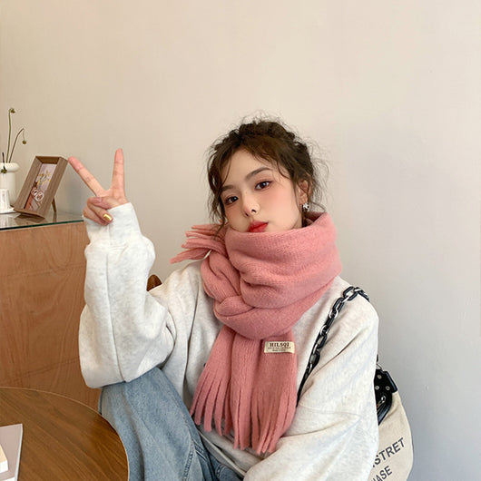 Bufanda de Flecos para Otoño e Invierno Mujer - Image 19