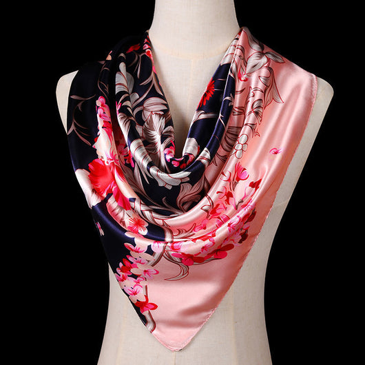 Bolso de Cadena con Pañuelo Decorativo para Mujer - Image 10