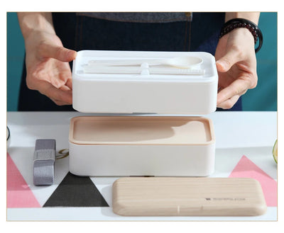 Lonchera Bento Japonesa Compartida para Oficina - Image 15