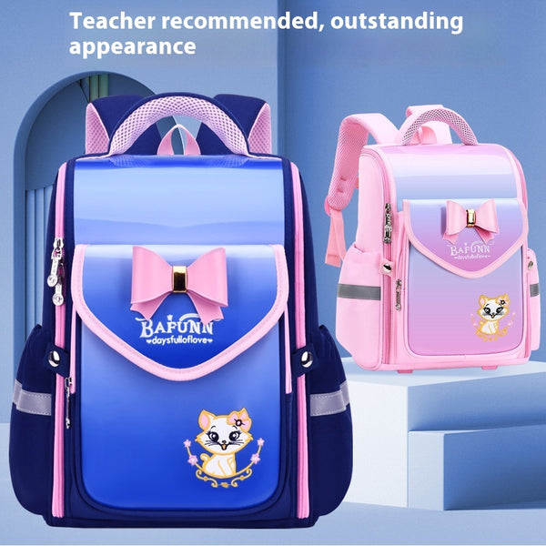 Mochila Escolar Protectora de Columna Vertebral con Gran Capacidad