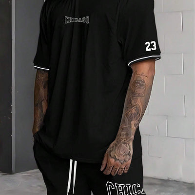 Conjunto de Playeras de Manga Corta para Hombre - Moda Verano Trendy - Image 3