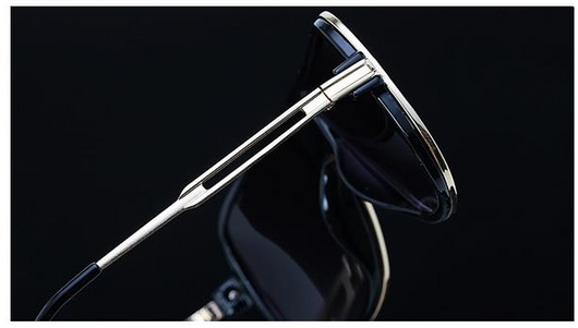 Gafas de Sol Cuadradas Doradas Premium para Hombre y Mujer - Image 8
