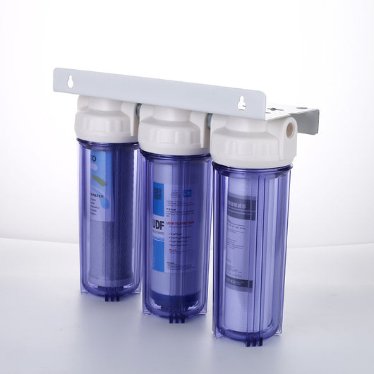 Purificador de Agua Doméstico Tres Etapas con Prefiltro Transparente de 10 Pulgadas - Image 12