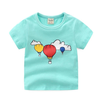 Playera Infantil de Verano con Estampado de Dibujos Animados - Image 11