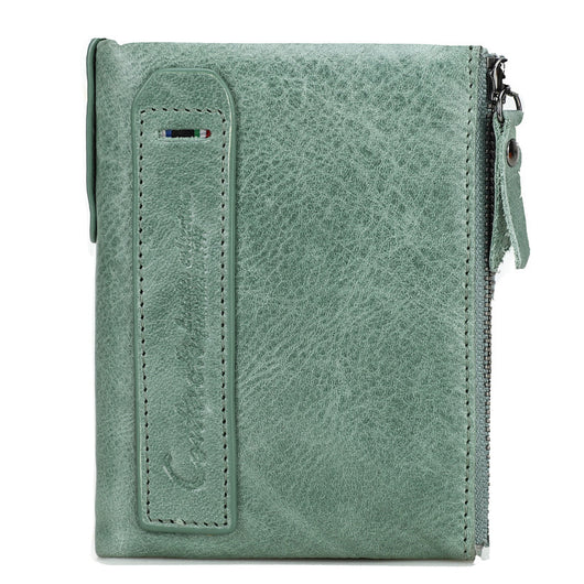 Billetera Compacta de Cuero Genuino para Hombre - Image 8